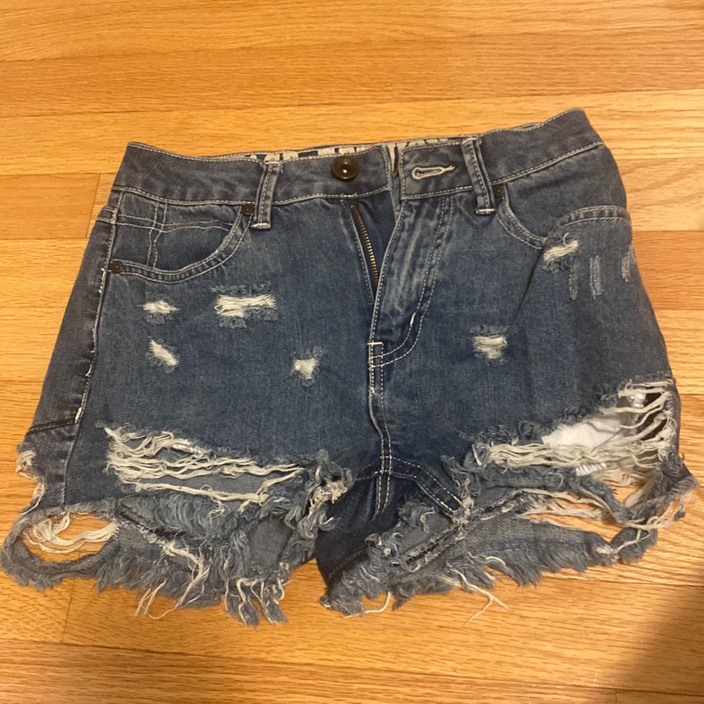 jean shorts